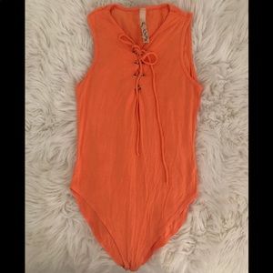 Orange Leotard